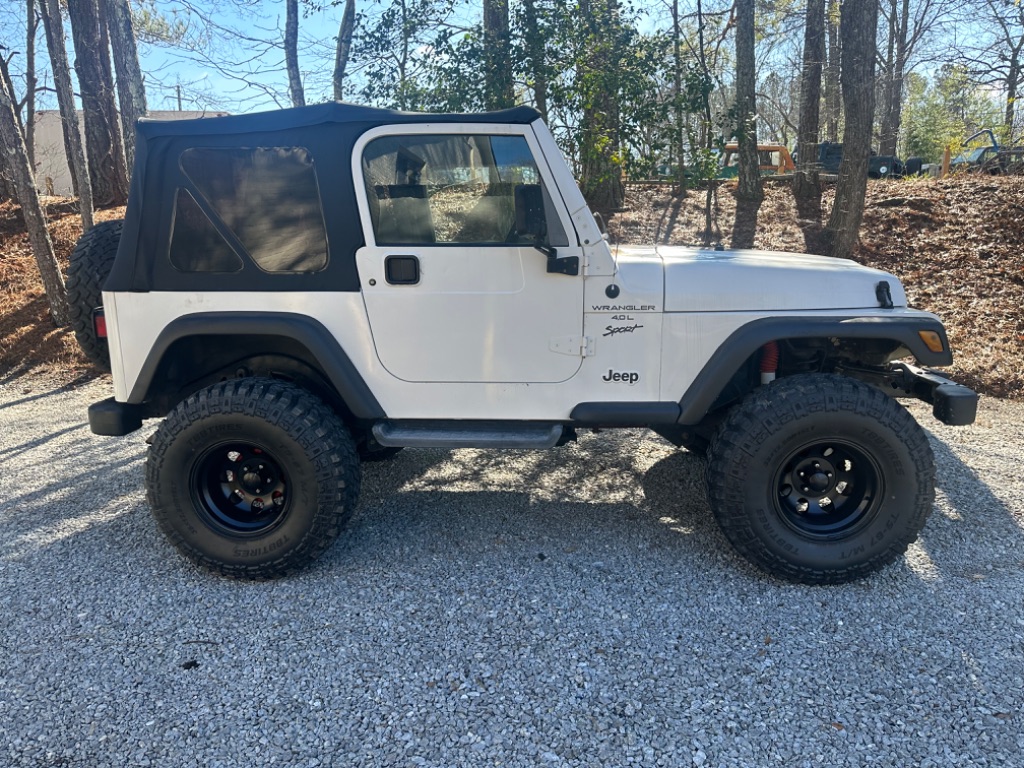 Used 2001 Jeep Wrangler SPORT with VIN 1J4FA49S11P331627 for sale in Canton, GA